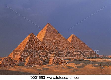 Stock Image - vestige, ruin, antiquity, pyramid, Egypt, Northern Africa, archeological site. Fotosearch