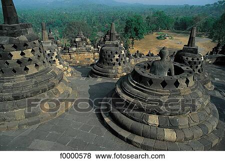 Stock Photo - vestige, ruin, Indonesia, South East Asia, Asia, archeological site, archaeological site. Fotosearch