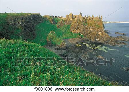 Stock Photograph - vestige, ruin, landscape, landscapes, scene, scenery, scenes. Fotosearch