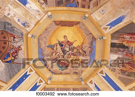 wall painting, Saint Nicolas of Veroce Church, Europe, France, French, French Haute Savoie, Rhone Alpes View Large Photo Image Stock Image - wall painting, Saint Nicolas of Veroce Church, Europe, France, French, French Haute Savoie, Rhone Alpes. Fotosearch