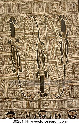 Australia, Northern Territory, Darwin, Aboriginal art at the regional museum View Large Photo Image Picture - Australia, Northern Territory, Darwin, Aboriginal art at the regional museum. Fotosearch