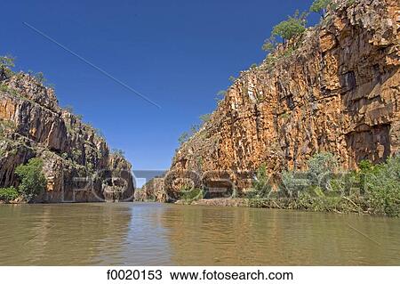 Stock Image - Australia, Northern Territory, Nitmiluk park, Katherine Gorge. Fotosearch
