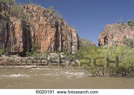 Stock Image - Australia, Northern Territory, Nitmiluk park and Katherine Gorge. Fotosearch