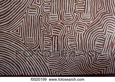 Australie, Northern Territory, near Alice Springs, Aboriginal painting View Large Photo Image Stock Photo - Australie, Northern Territory, near Alice Springs, Aboriginal painting. Fotosearch