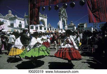 Bolivia, Copacabana, Virgin Mary festival View Large Photo Image Stock Photo - Bolivia, Copacabana, Virgin Mary festival. Fotosearch
