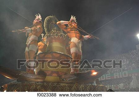 Stock Photo - Brazil, Rio de Janeiro, the carnival . Fotosearch