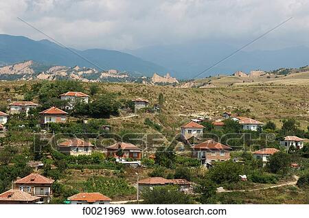 Bulgaria, Melnik View Large Photo Image Stock Photo - Bulgaria, Melnik. Fotosearch