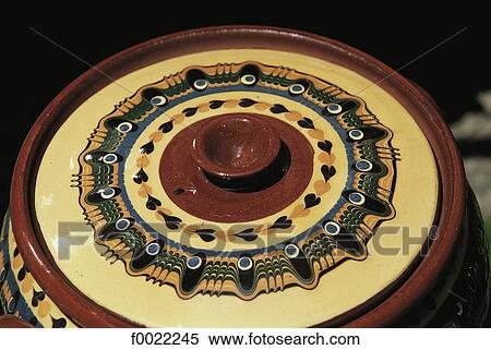 Stock Photography - Bulgaria, Plovdiv, piece of pottery. Fotosearch