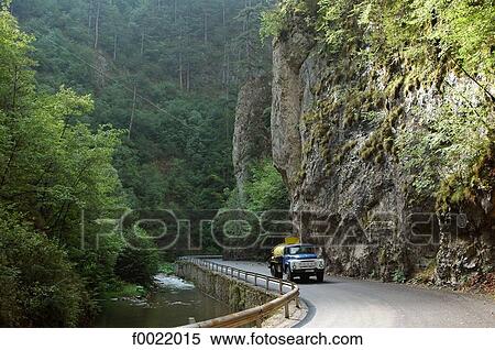 Stock Photography - Bulgaria, Rhodope Mountains Region, gorges of Trigrad. Fotosearch