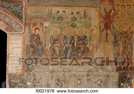 Bulgaria, Rozhen, monastery, mural painting View Large Photo Image Stock Photo - Bulgaria, Rozhen, monastery, mural painting. Fotosearch