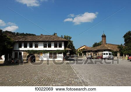 Bulgaria, Tryavna View Large Photo Image Stock Photo - Bulgaria, Tryavna. Fotosearch