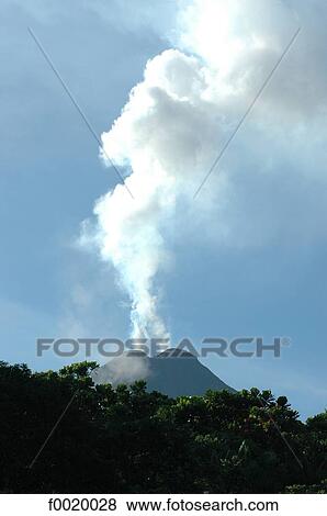 Stock Photo - Costa Rica, Arenal Volcano National Park. Fotosearch