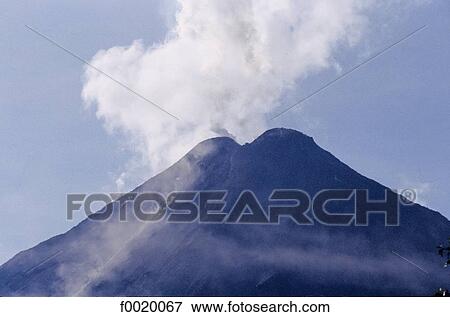 Costa Rica, Arenal Volcano View Large Photo Image Stock Photo - Costa Rica, Arenal Volcano. Fotosearch