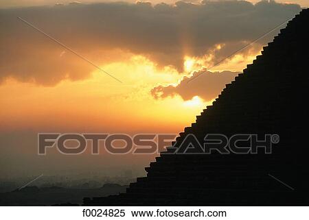 Egypt, Cairo, Gizeh, pyramid of Khufu at sunrise View Large Photo Image Stock Photography - Egypt, Cairo, Gizeh, pyramid of Khufu at sunrise. Fotosearch