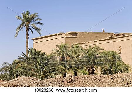 Stock Photo - Egypt, Dendera, Dendera Temple. Fotosearch