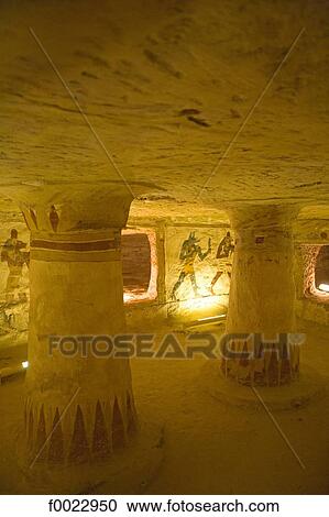 Egypt, Libyan desert, Bahariya Oasis, Zed Amun Luf Ankh, frescoes View Large Photo Image Stock Image - Egypt, Libyan desert, Bahariya Oasis, Zed Amun Luf Ankh, frescoes. Fotosearch