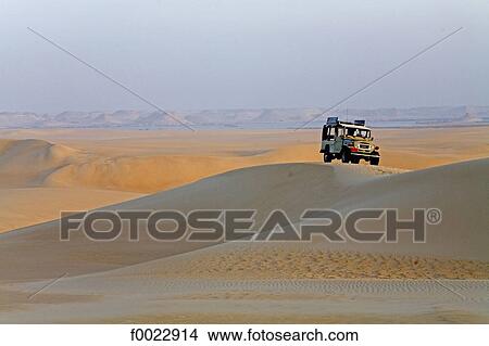 Egypt, Libyan desert, near Siwa Oasis, The great sand sea, 4x4 View Large Photo Image Picture - Egypt, Libyan desert, near Siwa Oasis, The great sand sea, 4x4. Fotosearch