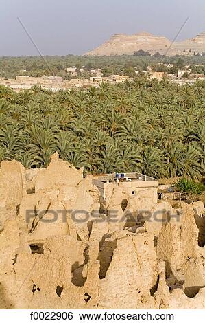 Egypt, Libyan desert, Siwa Oasis, ruins of an old village View Large Photo Image Stock Photograph - Egypt, Libyan desert, Siwa Oasis, ruins of an old village. Fotosearch