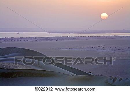 Egypt, Libyan desert, Siwa Oasis, Salted lake, sunset View Large Photo Image Stock Image - Egypt, Libyan desert, Siwa Oasis, Salted lake, sunset. Fotosearch
