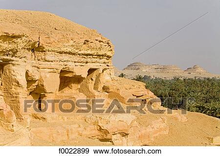 Egypt, Libyan desert, Siwa Oasis View Large Photo Image Stock Photo - Egypt, Libyan desert, Siwa Oasis. Fotosearch