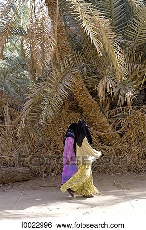Egypt, Libyan desert, Siwa Oasis, veiled women View Large Photo Image Stock Photograph - Egypt, Libyan desert, Siwa Oasis, veiled women. Fotosearch