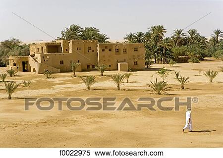 Egypt, Libyan desert, Siwa Oasis, traditional architecture hotel View Large Photo Image Stock Photography - Egypt, Libyan desert, Siwa Oasis, traditional architecture hotel. Fotosearch