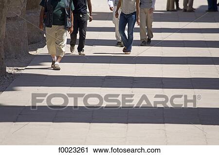 Egypt, Luxor, Luxor Temple, pedestrians View Large Photo Image Stock Image - Egypt, Luxor, Luxor Temple, pedestrians. Fotosearch