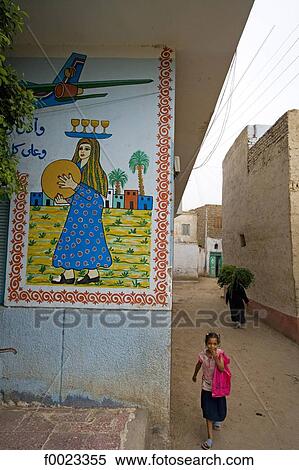 Egypt, Luxor, Theodoros El-Morhab Coptic Monastery, wall painting View Large Photo Image Stock Photography - Egypt, Luxor, Theodoros El-Morhab Coptic Monastery, wall painting . Fotosearch