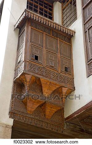 Egypt, Old Cairo, al-Suhaymi House, mashrabiya View Large Photo Image Stock Image - Egypt, Old Cairo, al-Suhaymi House, mashrabiya. Fotosearch
