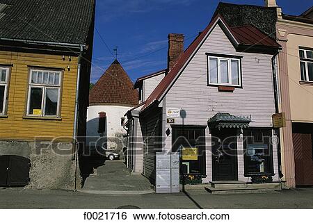 Estonia, Parnu, the Red Tower View Large Photo Image Stock Photograph - Estonia, Parnu, the Red Tower. Fotosearch