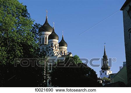 Stock Image - Estonia, Tallinn, Old Town. Fotosearch