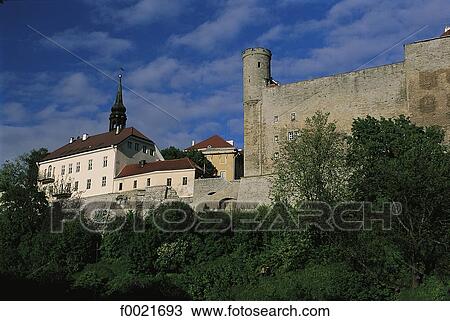 Stock Image - Estonia, Tallinn, Old Town. Fotosearch