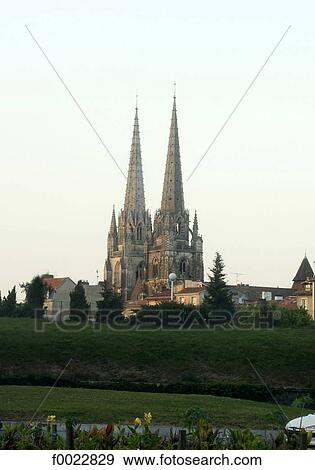 France, Aquitaine, Bayonne, Notre Dame Cathedral View Large Photo Image Stock Photo - France, Aquitaine, Bayonne, Notre Dame Cathedral. Fotosearch