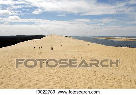 France, Aquitaine, La Teste-de-Buch, dune of Pyla View Large Photo Image Stock Photo - France, Aquitaine, La Teste-de-Buch, dune of Pyla. Fotosearch