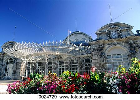 Stock Photo - France, Auvergne, Vichy, conference centre-opera. Fotosearch