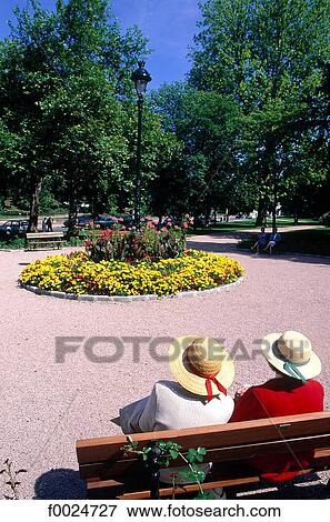 France, Auvergne, Vichy, park of the spa resort View Large Photo Image Stock Photo - France, Auvergne, Vichy, park of the spa resort. Fotosearch