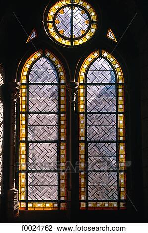France, Burgundy, Bussières-sur-Ouche, Cistercian abbey, gothic stained glass View Large Photo Image Stock Image - France, Burgundy, Bussières-sur-Ouche, Cistercian abbey, gothic stained glass. Fotosearch