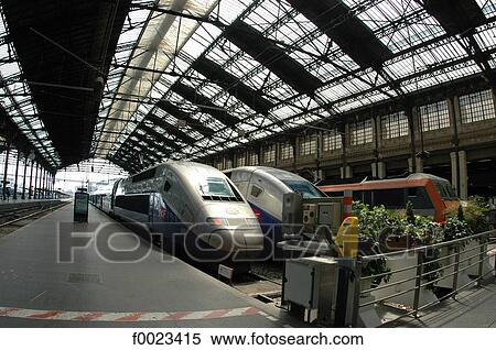 France, Paris, Gare d'Austerlitz, TGV trains View Large Photo Image Stock Photography - France, Paris, Gare d'Austerlitz, TGV trains. Fotosearch