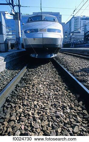 France, Paris, gare de Lyon, TGV train View Large Photo Image Stock Image - France, Paris, gare de Lyon, TGV train. Fotosearch