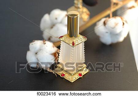 Stock Photograph - France, Paris, perfume bottle . Fotosearch