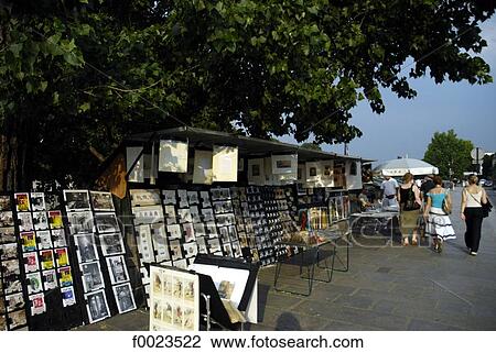 France, Paris, second-hand booksellers along the Seine View Large Photo Image Stock Image - France, Paris, second-hand booksellers along the Seine. Fotosearch