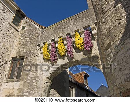 France, Poitou Charentes, La Roche-Posay, city gate View Large Photo Image Stock Image - France, Poitou Charentes, La Roche-Posay, city gate. Fotosearch