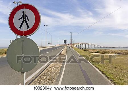 France, Poitou Charentes, Re Island, bridge connecting the island to the continent View Large Photo Image Stock Photo - France, Poitou Charentes, Re Island, bridge connecting the island to the continent. Fotosearch