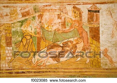 France, Poitou Charentes, Saint-Savin, abbey, coloured frescoes View Large Photo Image Stock Photography - France, Poitou Charentes, Saint-Savin, abbey, coloured frescoes. Fotosearch