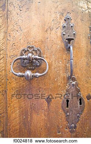France, Provence, Lourmarin, detail of a door View Large Photo Image Stock Photo - France, Provence, Lourmarin, detail of a door. Fotosearch