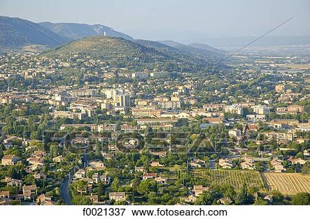 France, Provence, Manosque and vicinity, aerial view View Large Photo Image Stock Photo - France, Provence, Manosque and vicinity, aerial view. Fotosearch
