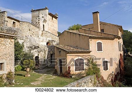 France, Provence, Mille's castle View Large Photo Image Stock Image - France, Provence, Mille's castle. Fotosearch