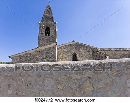 France, Provence, Saint Martin de Brômes, church View Large Photo Image Stock Image - France, Provence, Saint Martin de Brômes, church. Fotosearch