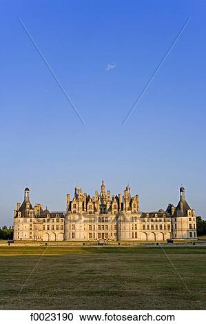 France, Touraine, Chambord, castle View Large Photo Image Stock Image - France, Touraine, Chambord, castle. Fotosearch