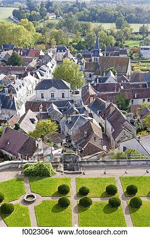 France, Touraine, Le Grand-Pressigny, medieval castle ruins general view View Large Photo Image Picture - France, Touraine, Le Grand-Pressigny, medieval castle ruins general view. Fotosearch